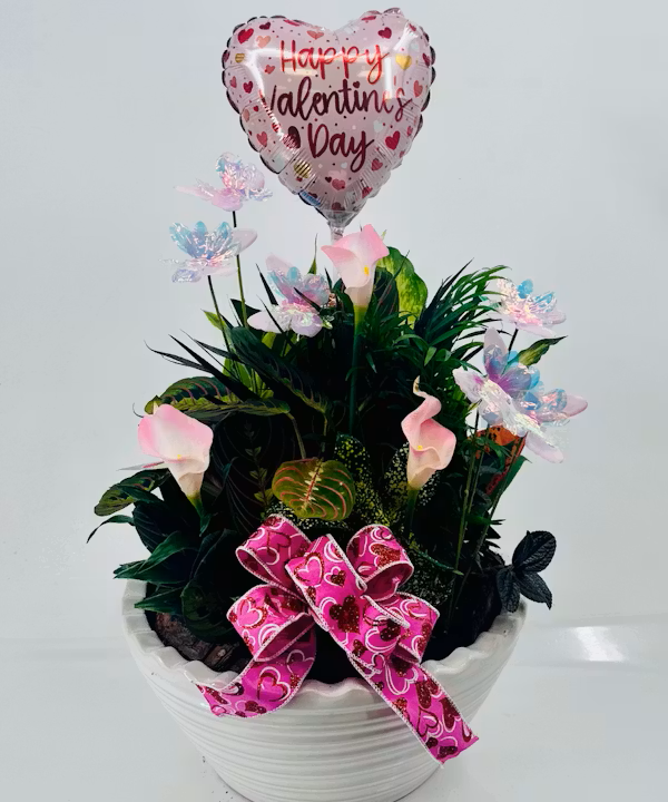 Valentine's Day Dish Garden (10")